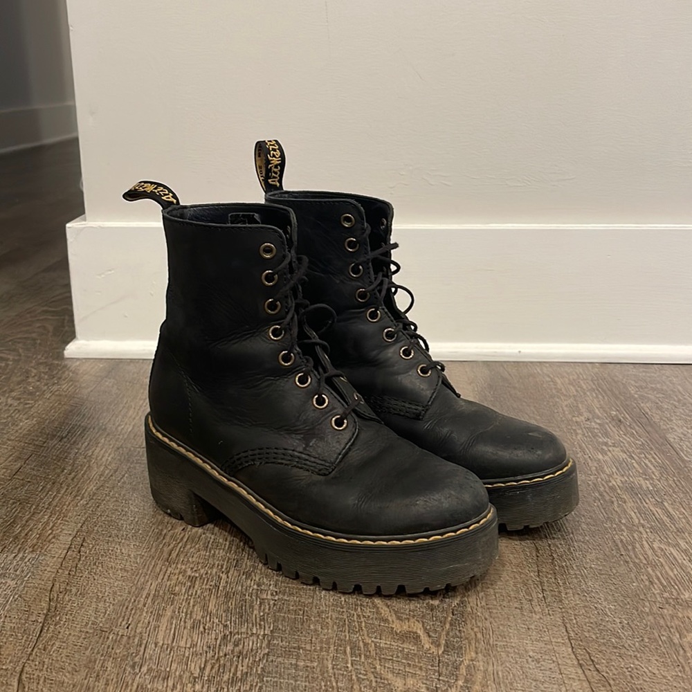 Women’s Doc Marten’s Black Platform Boots